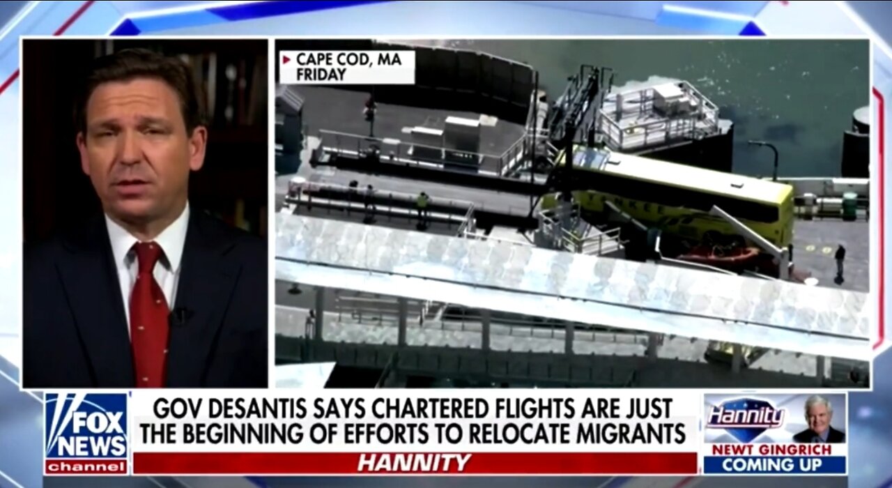 Gov Ron DeSantis Provides The Facts On Illegals Going To Martha's Vineyard