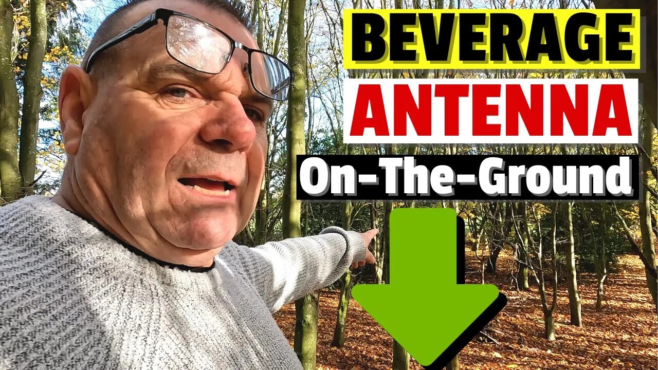 Beverage On The Ground Antenna - Converting my Long Wire to Beverage Antenna