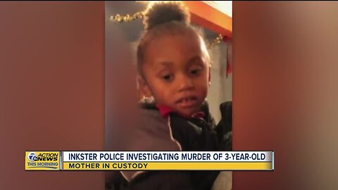 Inkster police investigating murder of 3-year-old