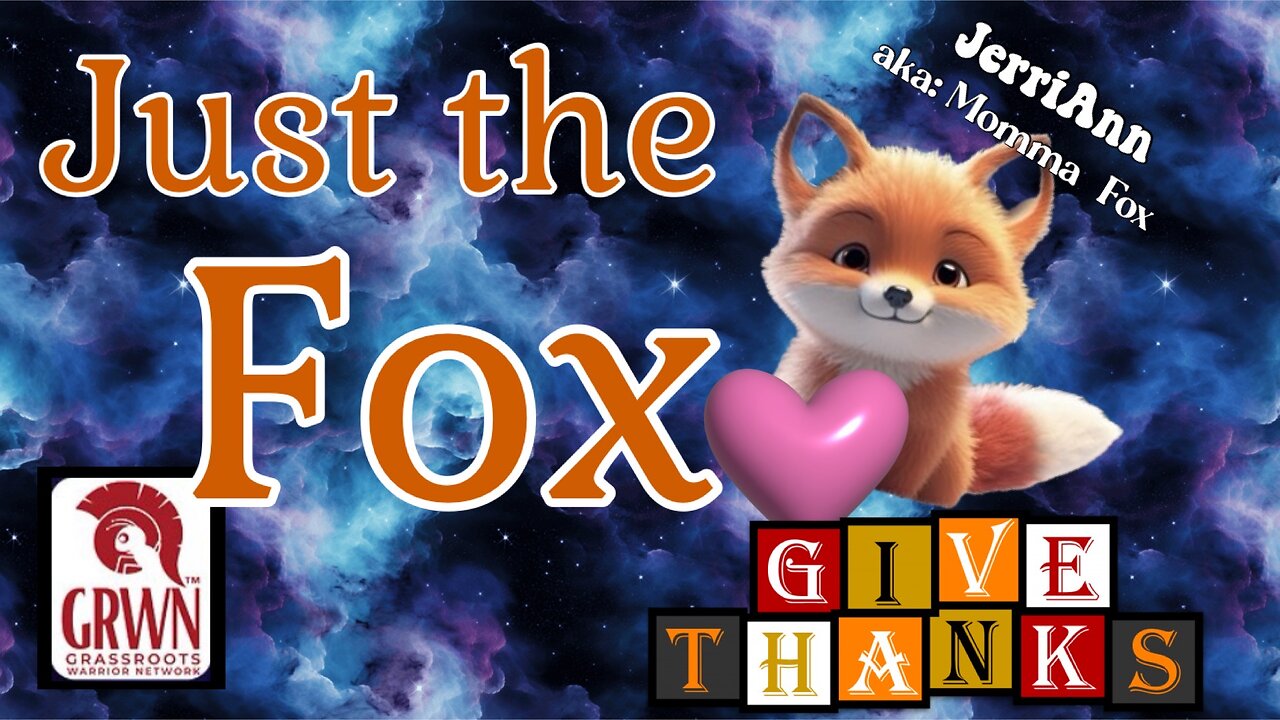 Just the Fox - The Pilgrims Formula to Save America