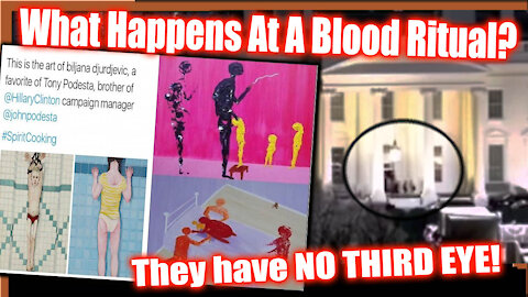 WHAT HAPPENS AT SATANIC RITUALS? THE HAVE NO 3RD EYE!