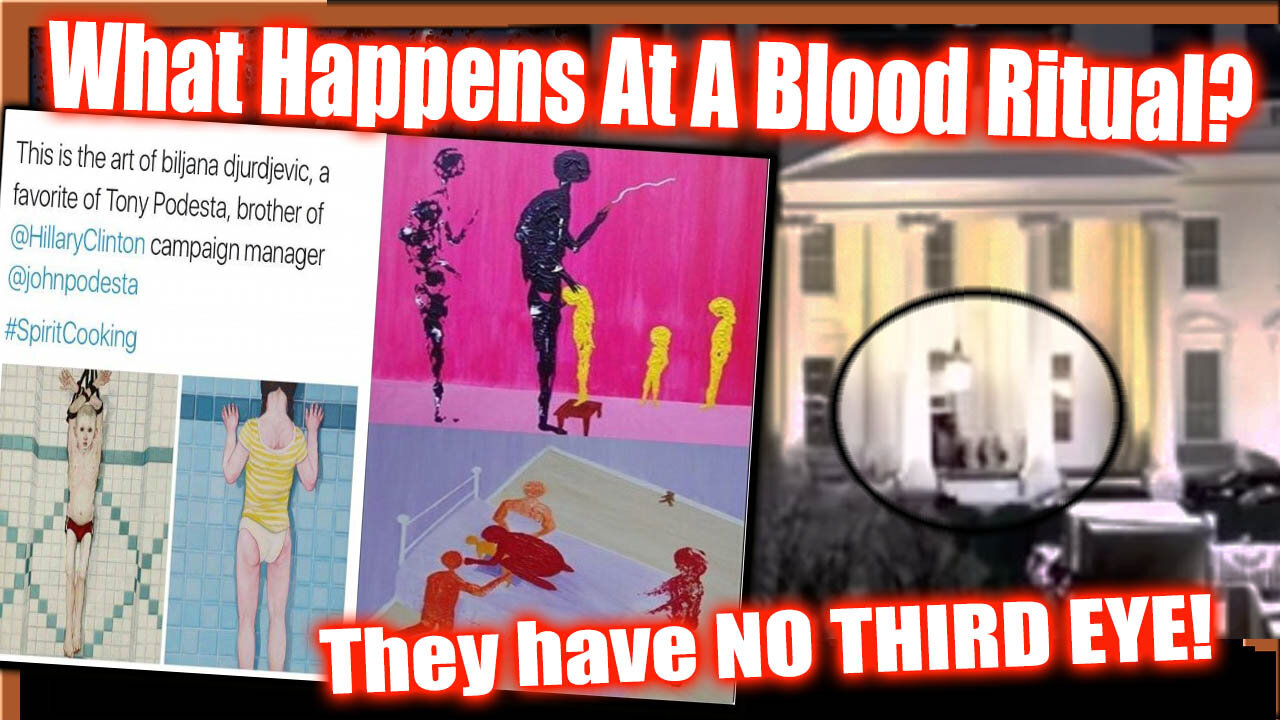 WHAT HAPPENS AT SATANIC RITUALS? THE HAVE NO 3RD EYE!