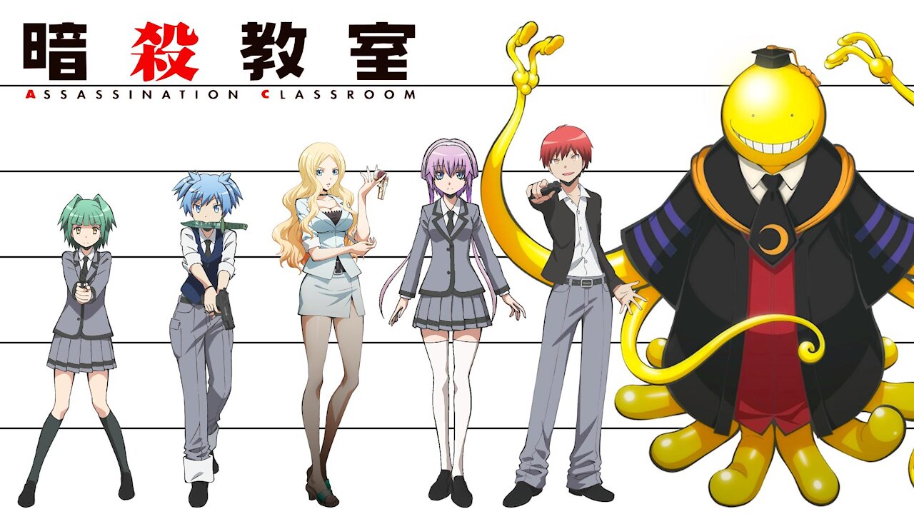 Assassination Classroom | Characters Height Comparison