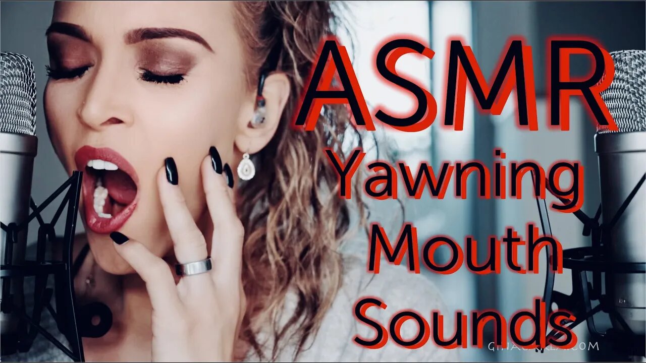 ASMR Gina Carla 👄 Yawning Mouth Sounds!