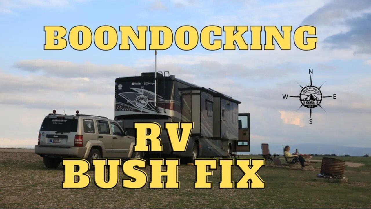 RV Bush Fix. #shorts #bushfix #boondocking #rvlife #rvdiy