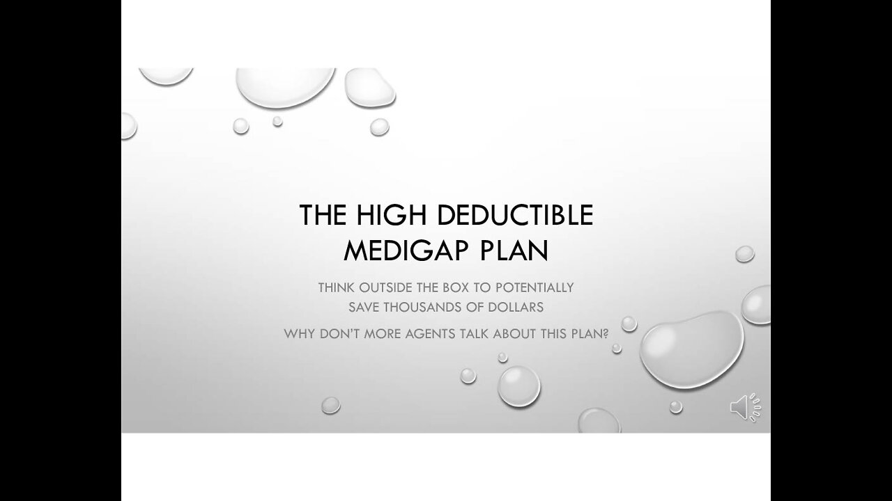 The High Deductible Medigap, should you rethink your Medicare Supplement?