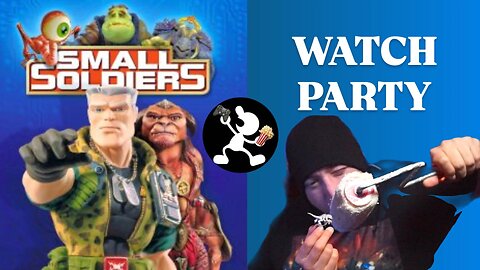 Small Soldiers (1998) & PAINTING 40K (PART 8) | 🍿Watch Party🎬