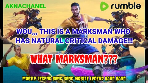 WOU, THIS IS A MARKSMAN WHO HAS NATURAL CRITICAL DAMAGE !! // WHAT MARKSMAN??