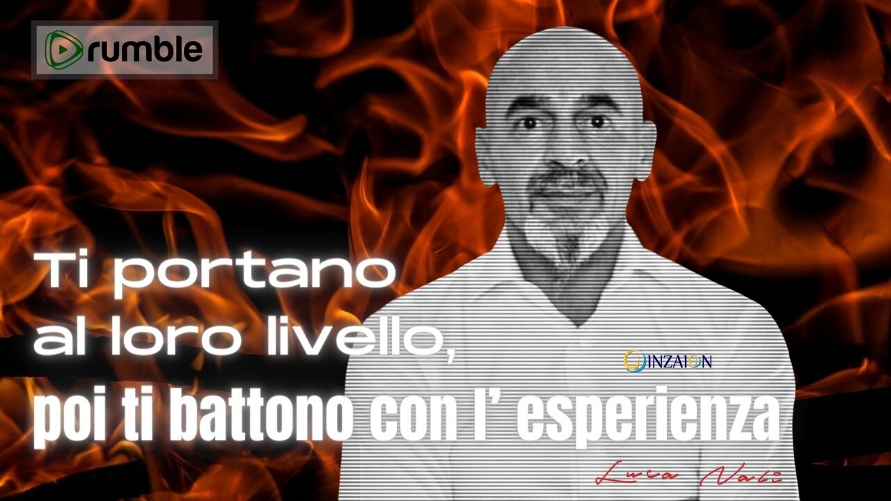 TI PORTANO AL LORO LIVELLO POI TI BATTONO CON L'ESPERIENZA - LUCA NALI