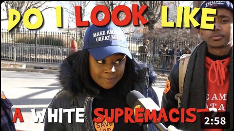 Do I Look Like a White Supremacist?