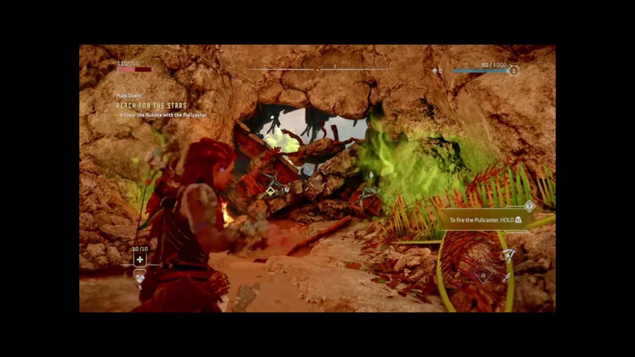 Horizon Forbidden West Clear the Rubble with the Pullcaster