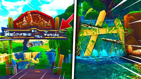 *NEW* "JURASSIC JUNGLE" COMING TO FORTNITE REPLACING "LONELY LODGE!!" SEASON 5 LEAK