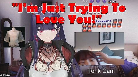 @AkumaNihmune "I'm Just Trying To Love You!" #vtuber #clips