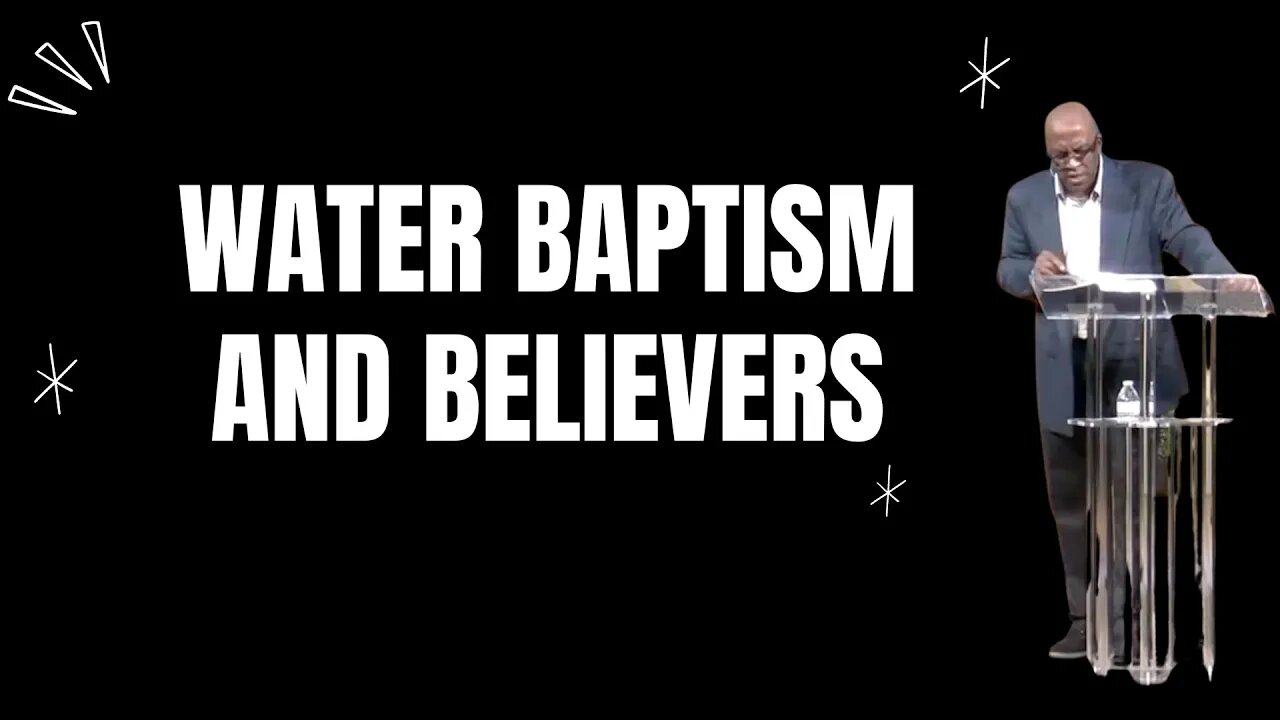 Water Baptism and Salvation. Is it required and why be baptized? Clearing the air.