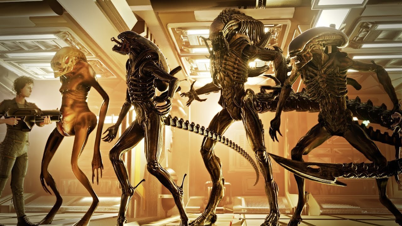 EVOLUTION of ALIEN: XENOMORPH Size Comparison (1979-2019)