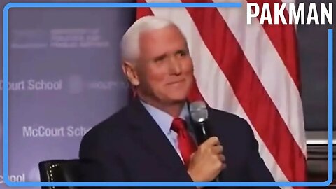 WOW: Mike Pence Won't Say He'll Vote Trump 2024