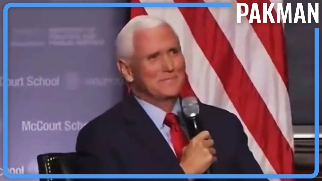 WOW: Mike Pence Won't Say He'll Vote Trump 2024