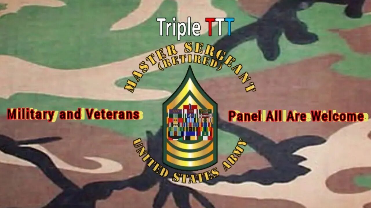 TripleT Military and Veterans Panel All Are Welcome