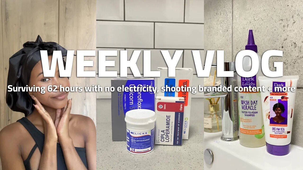 WEEKLY VLOG: surving 62 hours with no electricity, shooting branded content, + more #roadto15ksubs