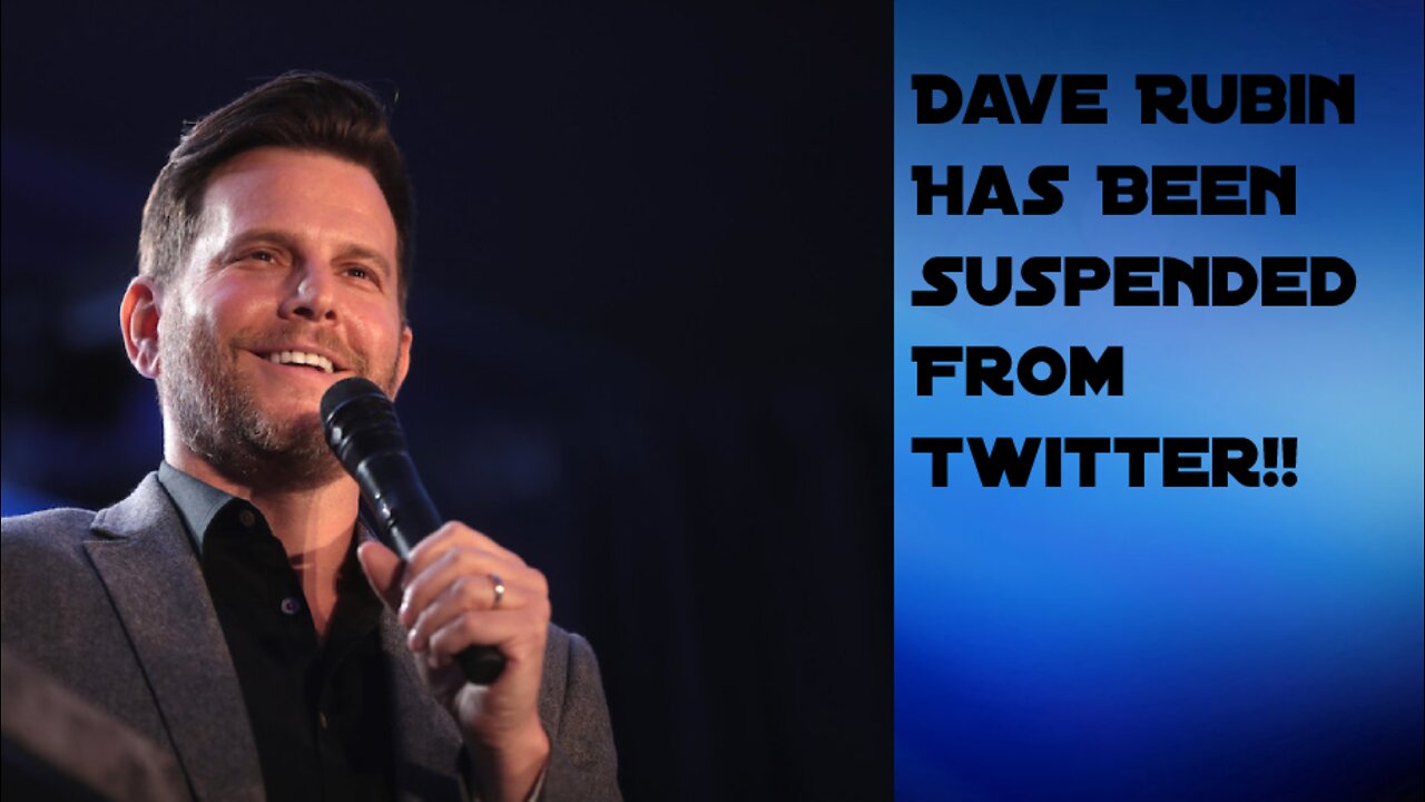 Dave Rubin Suspended from the Town Square!