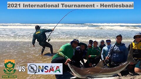 Fishing Namibia! S.A vs Namibia International tournament. Practice day, day 1.