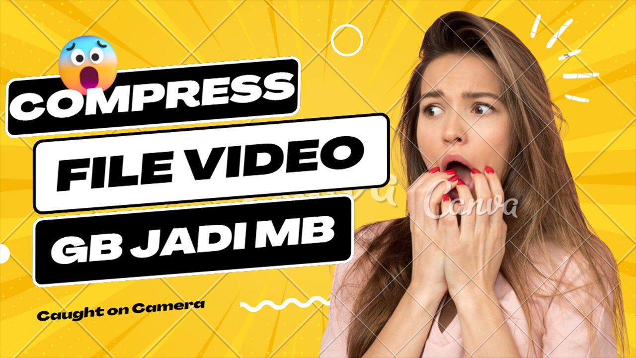 Cara Mudah Compress Memperkecil Ukuran Size File Video | GB menjadi MB