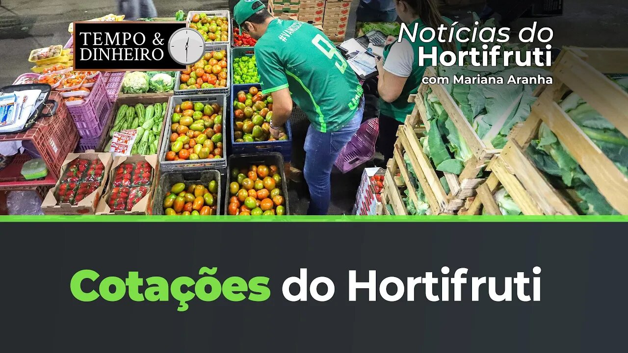 Confira as cotações do Hortifruti