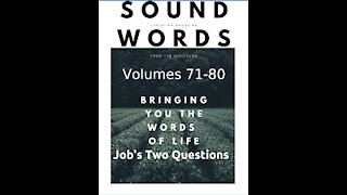 Sound Words, Job's Two Questions