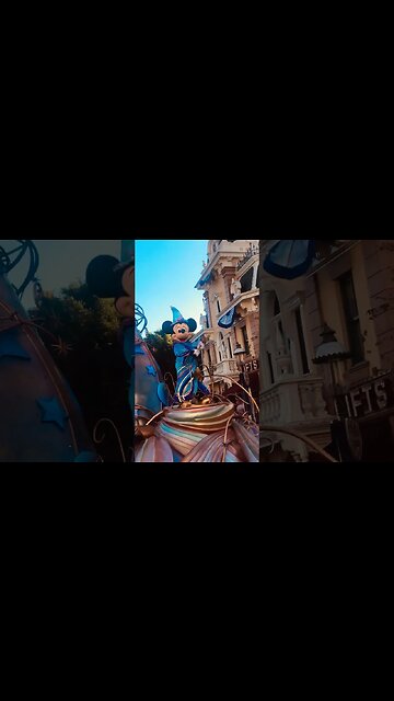 Magic Happens parade Mickey Mouse float #disneyland #magichappens