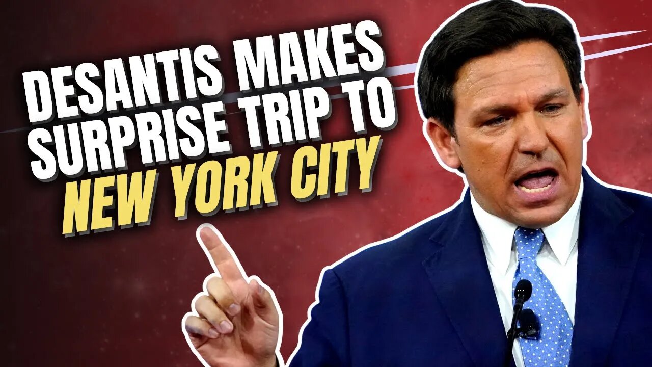 "Not on MY watch!" DeSantis SLAMS 'Defund the Police' Dems during surprise visit to New York City