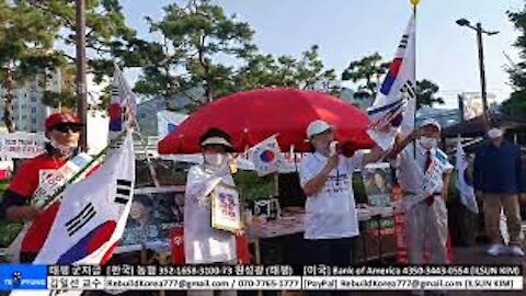 ★트럼프 대통령은 복귀한다! 박근혜 대통령도 복귀한다! 매국노 홍석현, 문재인, 박지원 모두 체포! [태평] 211002 토 [태투 대구 68차-3] 토 2시! 서부정류장 3번