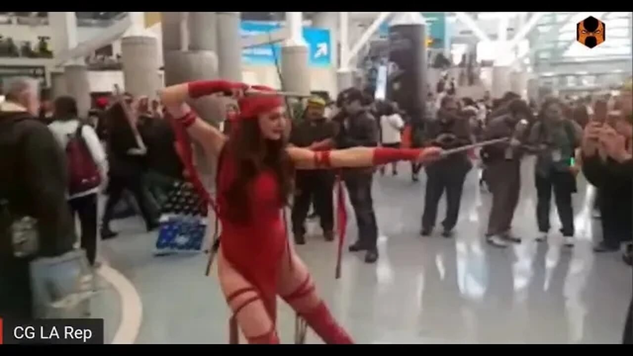 LAComicCon 2022 Highlights - ELEKTRA COSPLAY!!!