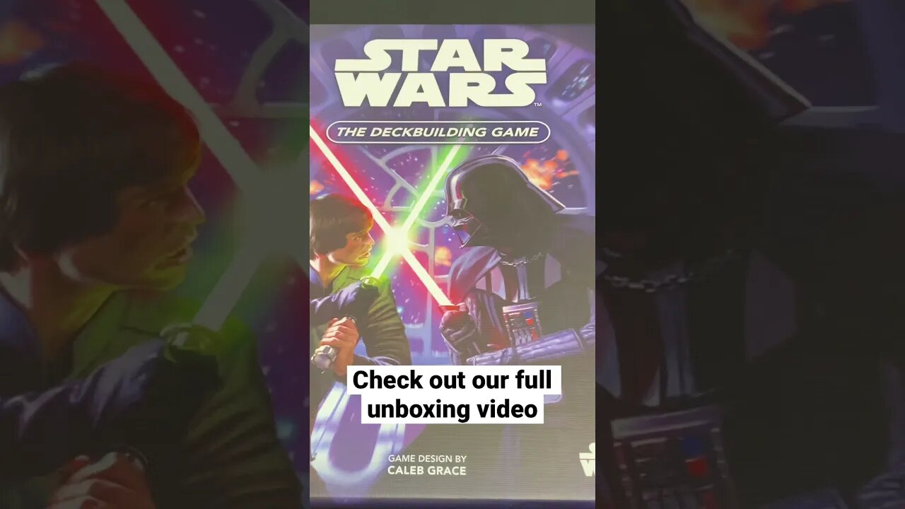 Check out the full unboxing #starwarsdeckbuildinggame #boardgames #unboxing #starwars