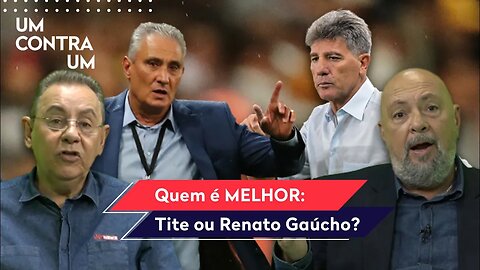 "HOJE, o Tite PERTO do Renato Gaúcho é..." Nilson e Flavio DIVERGEM em DEBATE POLÊMICO!