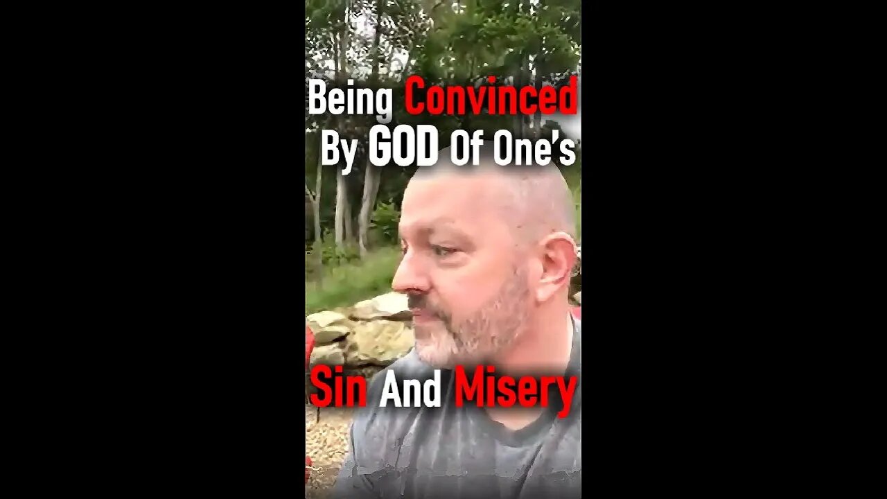 Being Convinced By God Of One’s Sin And Misery - Pastor Patrick Hines Podcast