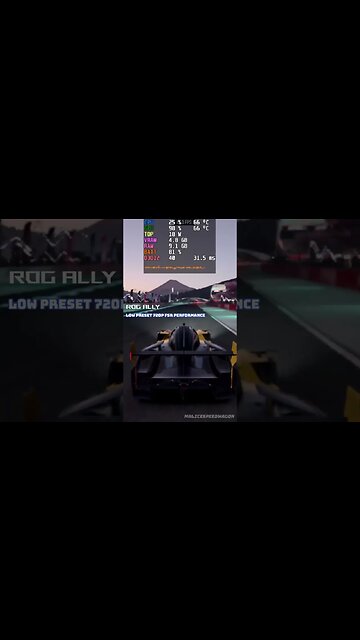 Forza Motorsport | ROG Ally #rogally #forza #shorts