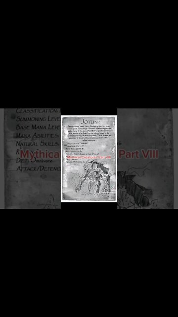 Mythical Creatures Part VIII