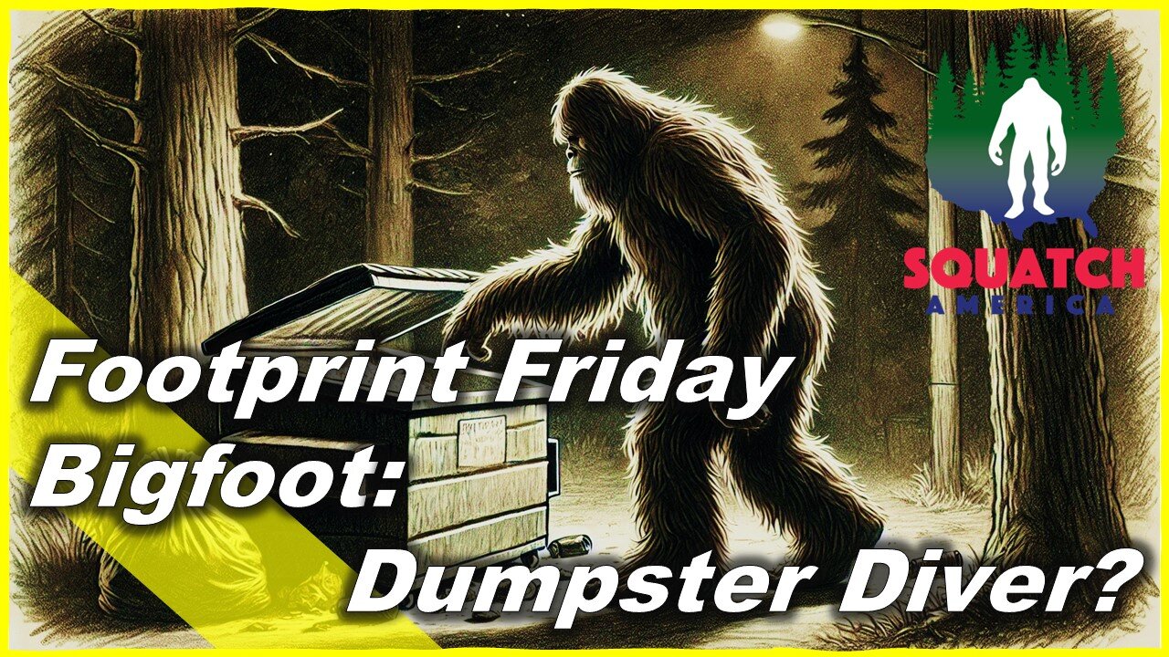 Bigfoot: Dumpster Diver?