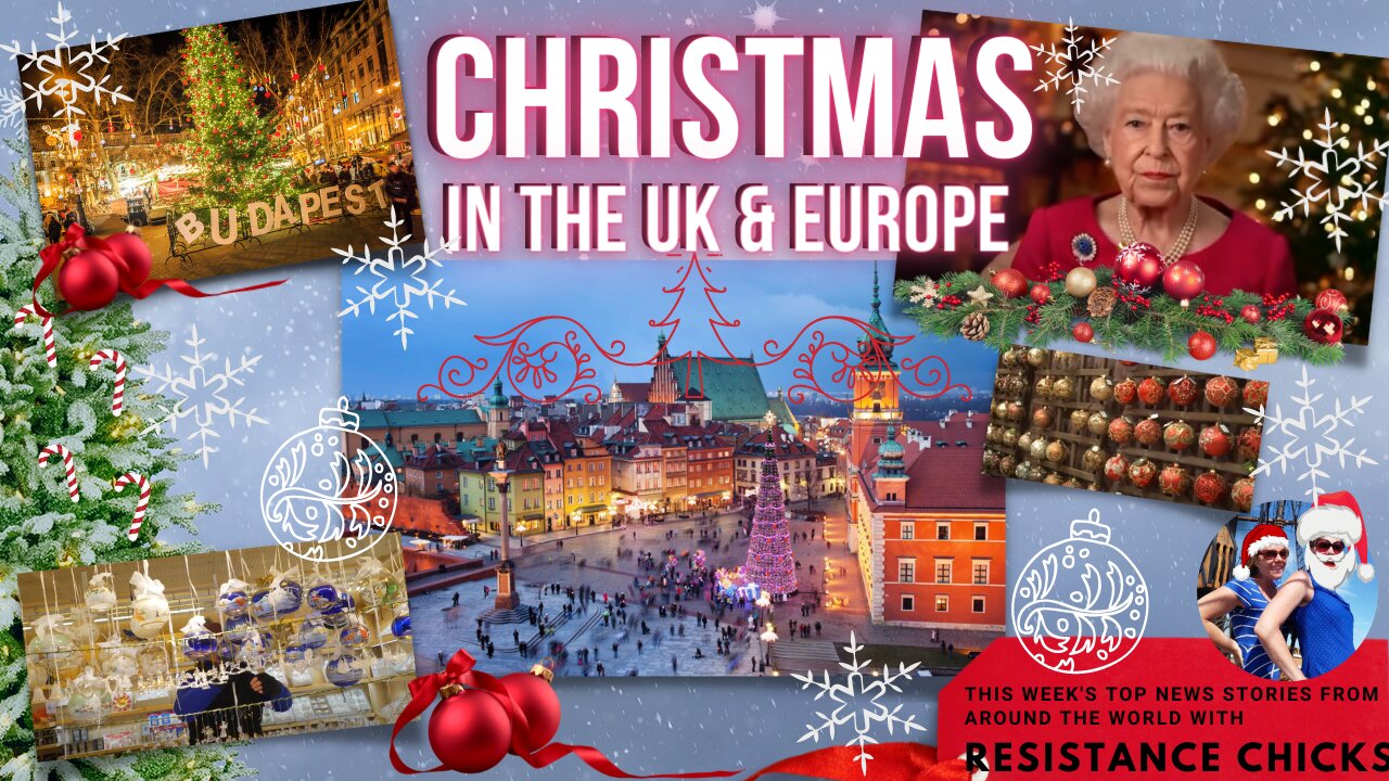 Christmas In The UK & Europe Plus Top WORLD NEWS! 12/26/2021