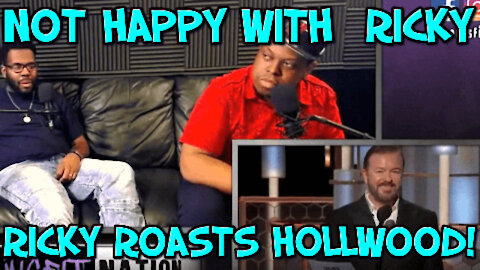 -RICKY GERVAIS' GOLDEN GLOBES ROAST (REACTION)