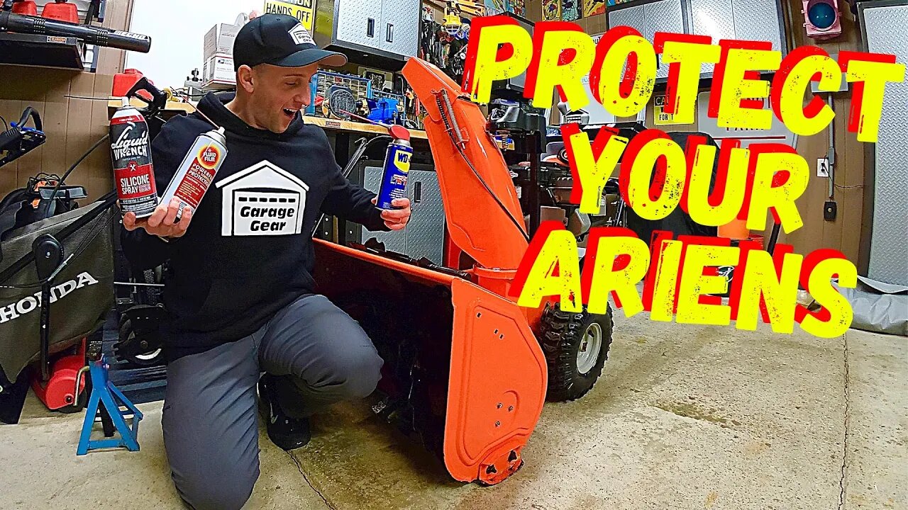 HOW TO CLEAN, SHINE AND PROTECT AN ARIENS SNOWBLOWER