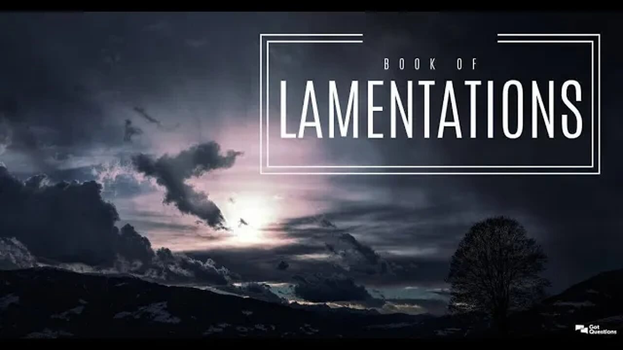Lessons From Lamentations: Sermon for 4 16 23