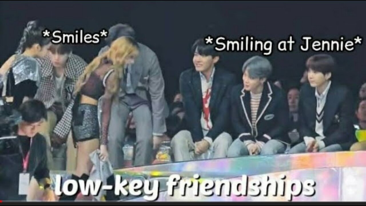 bts and blackpink moments I think about a lot #2