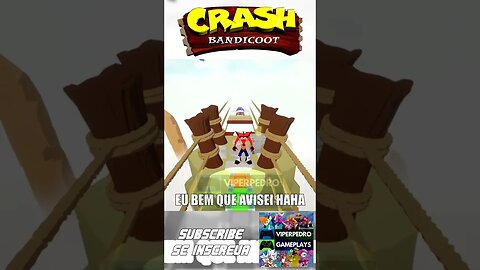 O MELHOR FAN GAME de CRASH BANDICOOT! | Parte 5/6 M1 #shorts #crashbandicoot #gaming #fangame