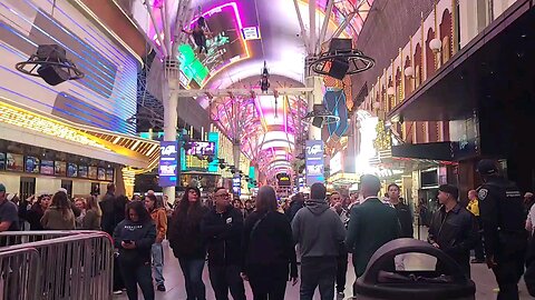 Did you see Fremont Street Las Vegas during F1 Formula One weekend? Check this out! #lasvegas #f1