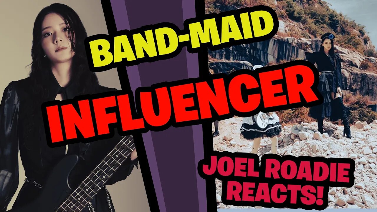 BAND-MAID / influencer (Official Music Video) - Roadie Reaction