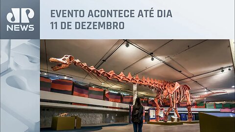 Exposição interativa com dinossauros é sensação no Ibirapuera