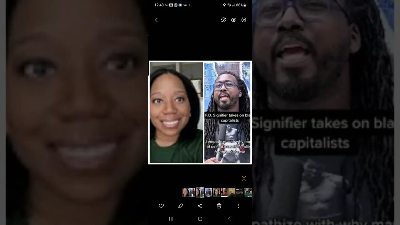 the rich black anti-capitalist.