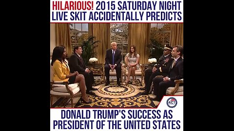 TRUMP ON SNL IN 2015