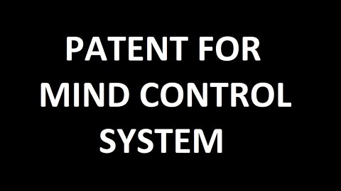 Mind Control Patent